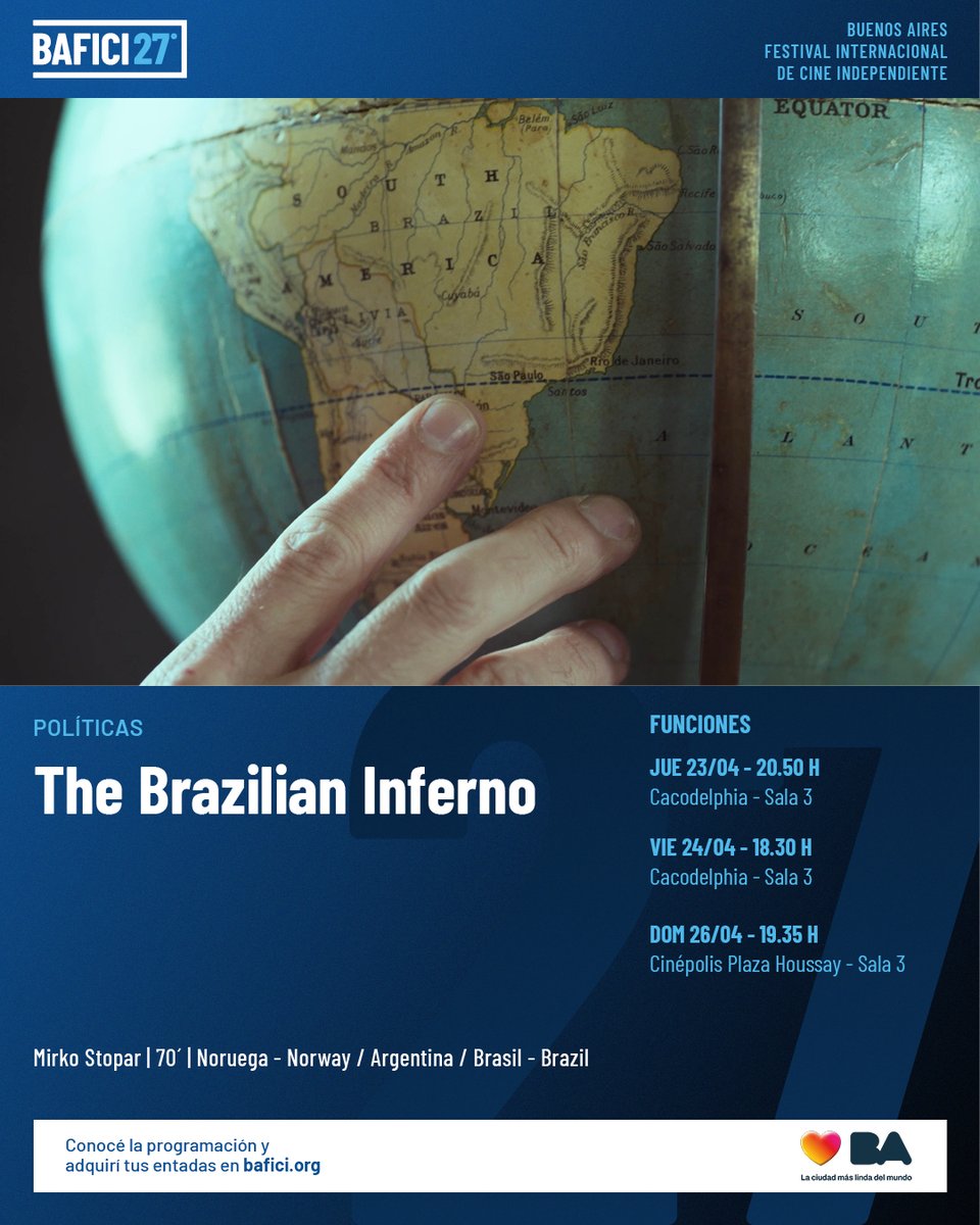 FerrymanFilm's tweet photo. Hace un siglo, un grupo de trabajadores de Rjukan, en Noruega, emigró con sus familias a Brasil en busca de una utopía. Encontraron algo muy distinto.
Esto se cuenta en THE BRAZILIAN INFERNO, film noruego-argentino de Mirko Stopar, que estrena en el #BAFICI el 23.04 @NoruegaenARG https://t.co/9FucQVum4i