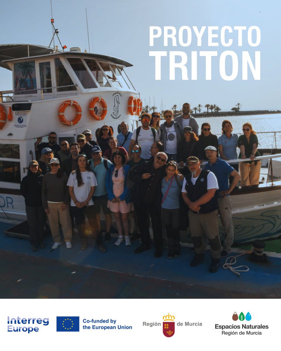 EspNaturalesMur's tweet image. 🌊 La jornada ha continuado por la tarde con un paseo en barco por el Mar Menor, donde los asistentes han podido conocer de cerca este ecosistema y sus principales retos.

#TRITONProject #InterregEurope #Biodiversity #Cooperation #GreenerEurope #TRITONVisitRM