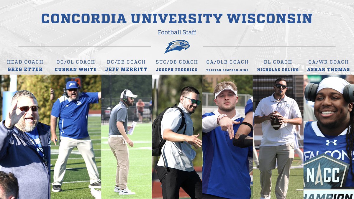 CUW Falcon Football tweet media