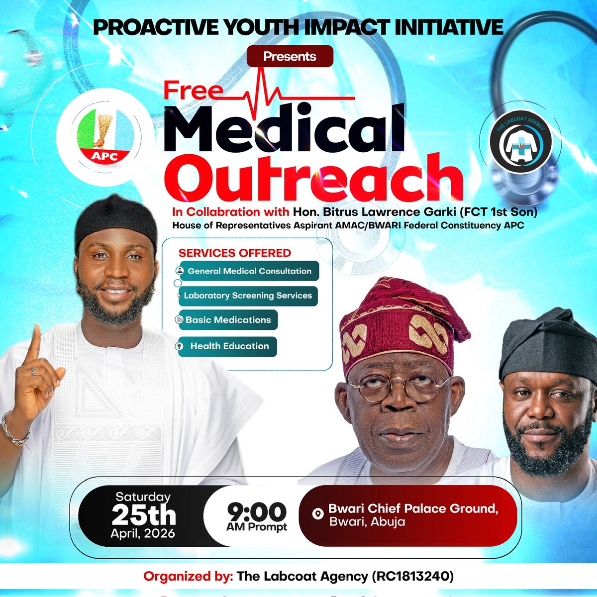 Bitrus Lawrence Garki (FCT 1st Son) tweet media