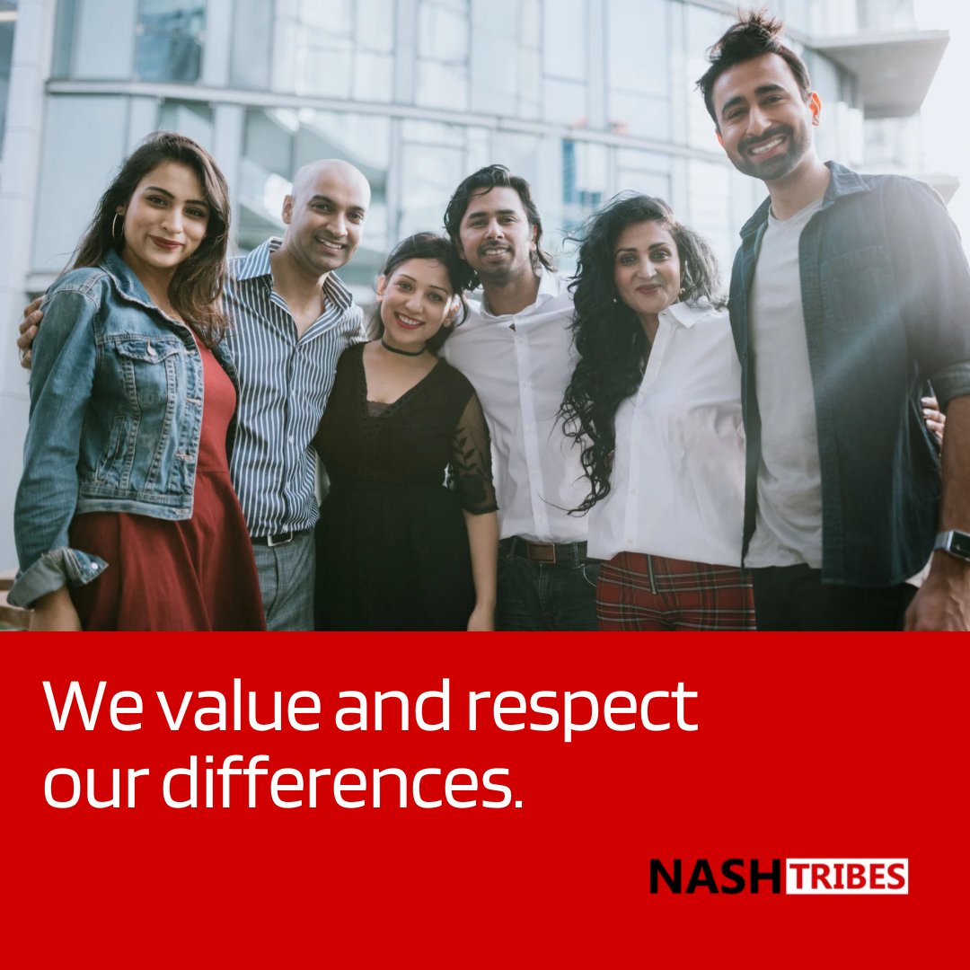 NashTribes's tweet image. Different backgrounds. Different perspectives. One shared vision.

At NASHTRIBES, we foster a culture built on respect, collaboration, and inclusivity because innovation begins where diverse ideas come together.  

#nashtribes #teamculture #diversityandinclusion #workplacevalues