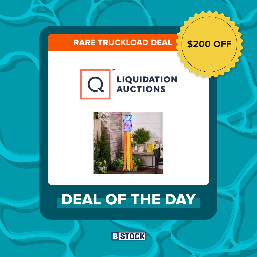 🚛🎉 24 Pallets. 954 Units. An additional $200 OFF.

Get an extra $200 off this full QVC truckload of home décor, outdoor essentials, and seasonal inventory featuring Home Reflections, Valerie Parr Hill, Evergreen, Bobby Berk, and more.

This is a buy now listing, meaning the