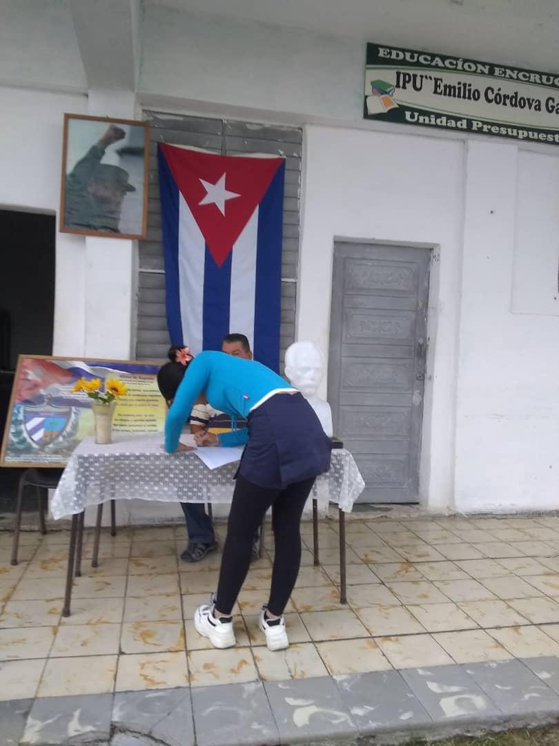 #MiFirmaPorLaPatria 
#VillaClaraConTodos