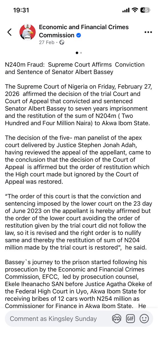 KINGP0O's tweet photo. @officialEFCC This is the case I was talking about. https://t.co/CHMniFXHmN