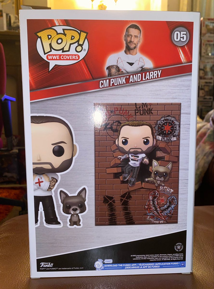 Georgie_84's tweet image. DELIVERY!!

My Limited Edition Grail Punk/Larry Pop is here 🙌🏽

Super happy to have been lucky in the draw last Friday!! A fine addition to my WWE Funko Family 😌

@cmpunk  @WWE @FunkoEurope @OriginalFunko 

#cmpunk #funkopop #limitededition #bestintheworld #wwe