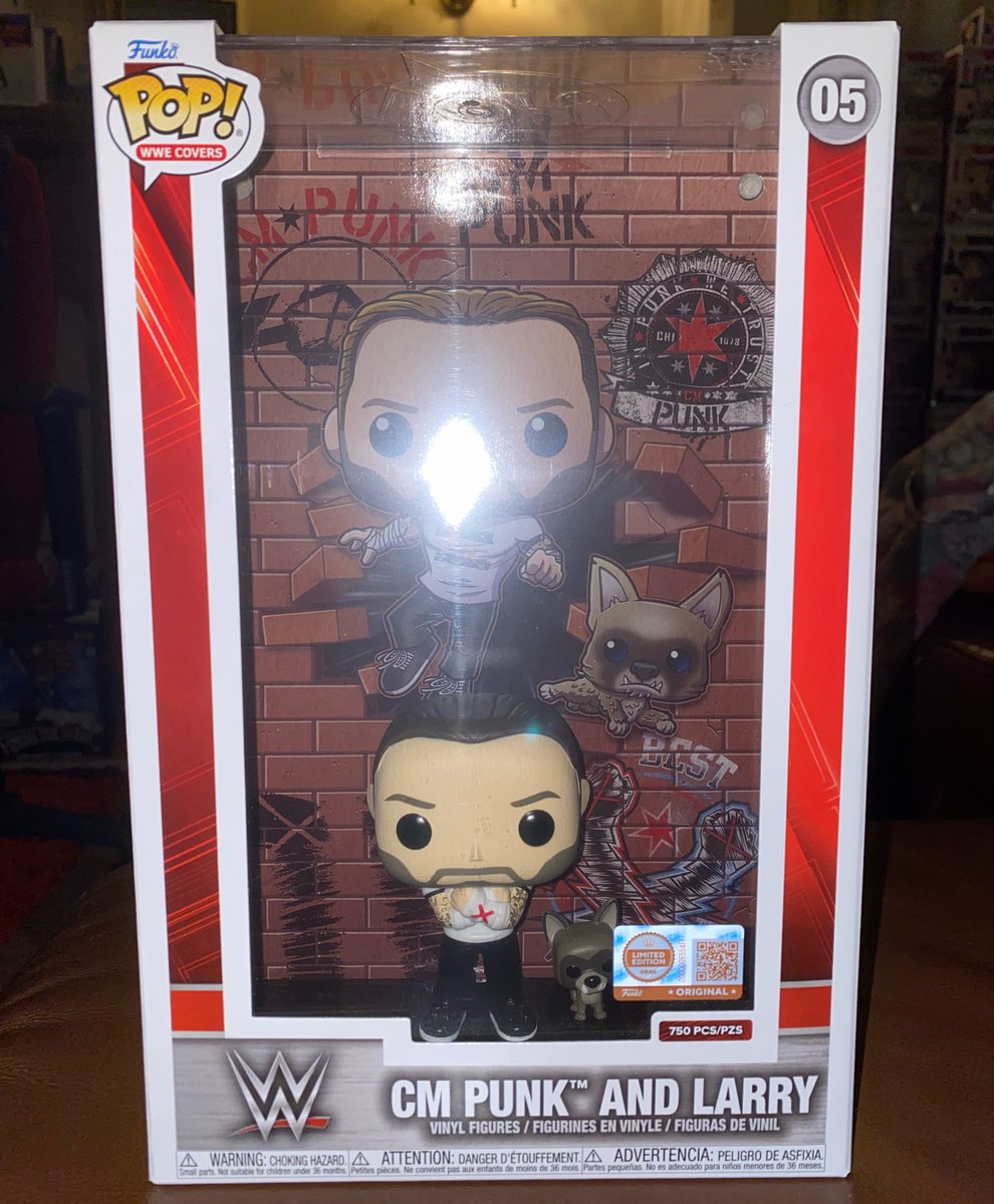 Georgie_84's tweet image. DELIVERY!!

My Limited Edition Grail Punk/Larry Pop is here 🙌🏽

Super happy to have been lucky in the draw last Friday!! A fine addition to my WWE Funko Family 😌

@cmpunk  @WWE @FunkoEurope @OriginalFunko 

#cmpunk #funkopop #limitededition #bestintheworld #wwe