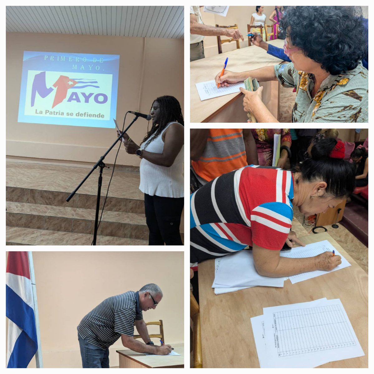 Los trabajadores de la #UCMPinar firman su compromiso con la Patria y por la Paz.
#LaPatriaSeDefiende 
#CubaEstáFirme 
#CubaNoEstáSola 
#CubaPorLaVida