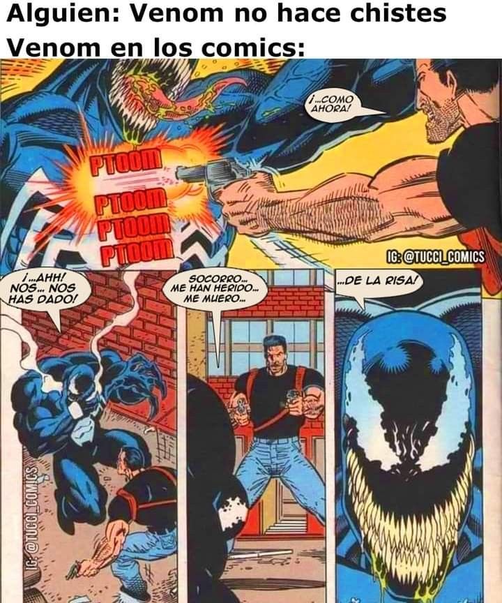 Más que nada es humor ácido y negro.