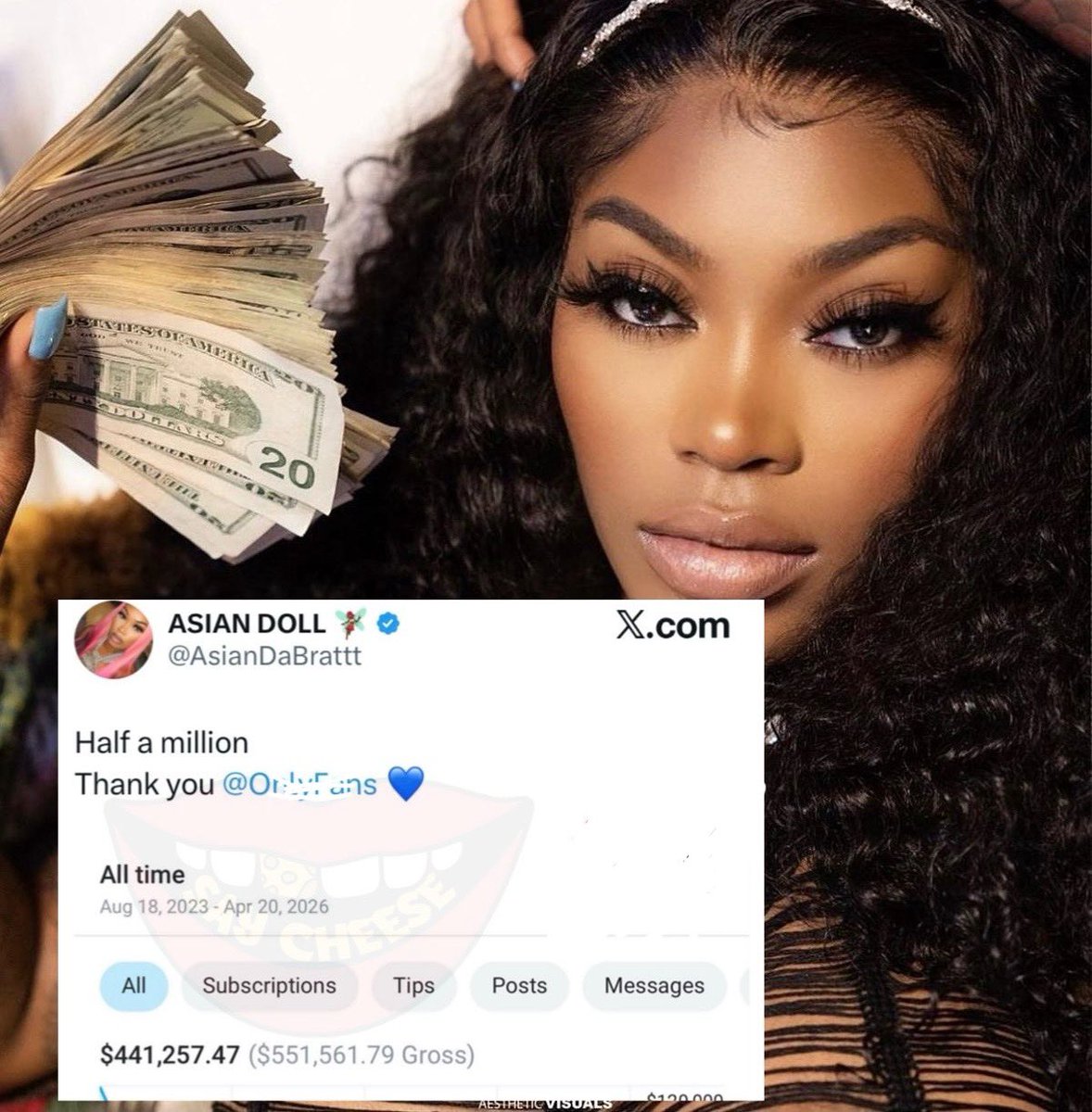 SAY CHEESE! 👄🧀 tweet media