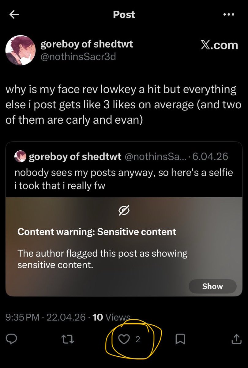 goreboy of shedtwt tweet media