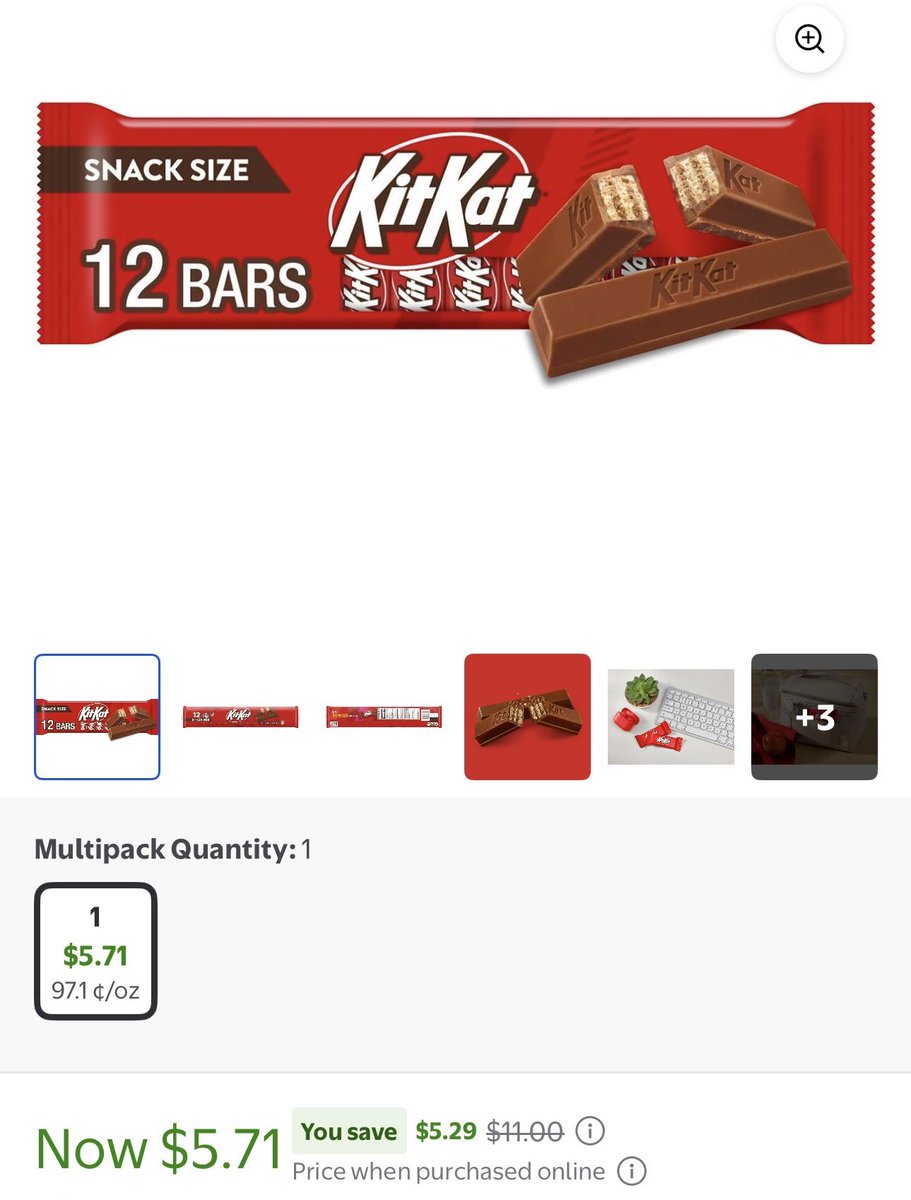 Kristen482445's tweet image. Oh, look here #Walmart is selling the white Kit Kat bars  for $3.16. Package is down to 10 count. #nestle 

The whites are less than than the brown apparently 

There is some wild shit  going on in Trump’s economy.