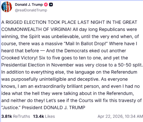 CAPJR100's tweet image. It would be beneficial to everyone in America if someone sat Donald Trump down and explained how ballots are counted in elections like he's a 3rd grader
#TrumpIsAnIdiot #TrumpIsAnImbecile #StopTheSteal #Trumplefucks #MAGAMorons #trumpvotedbymail