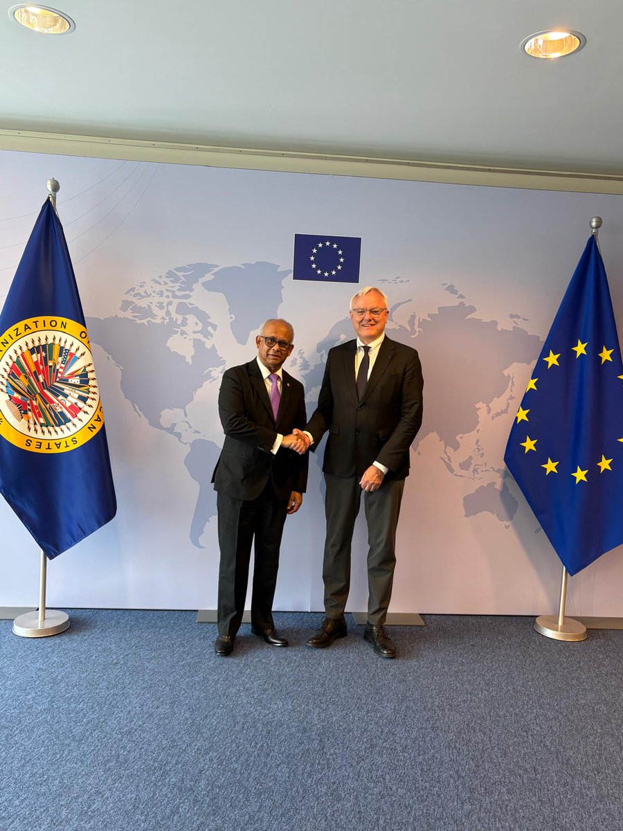 Albert R. Ramdin - OAS Secretary General tweet media
