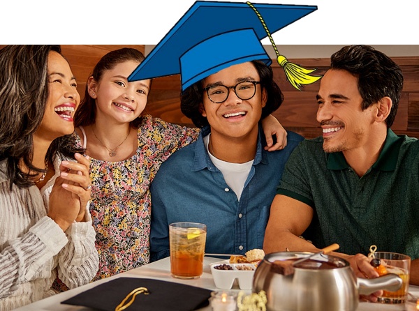 DebNichols56513's tweet photo. Your student has earned this celebratory meal!  Make your reservations now to honor your hard working graduate! https://t.co/qRLJNSsrwe