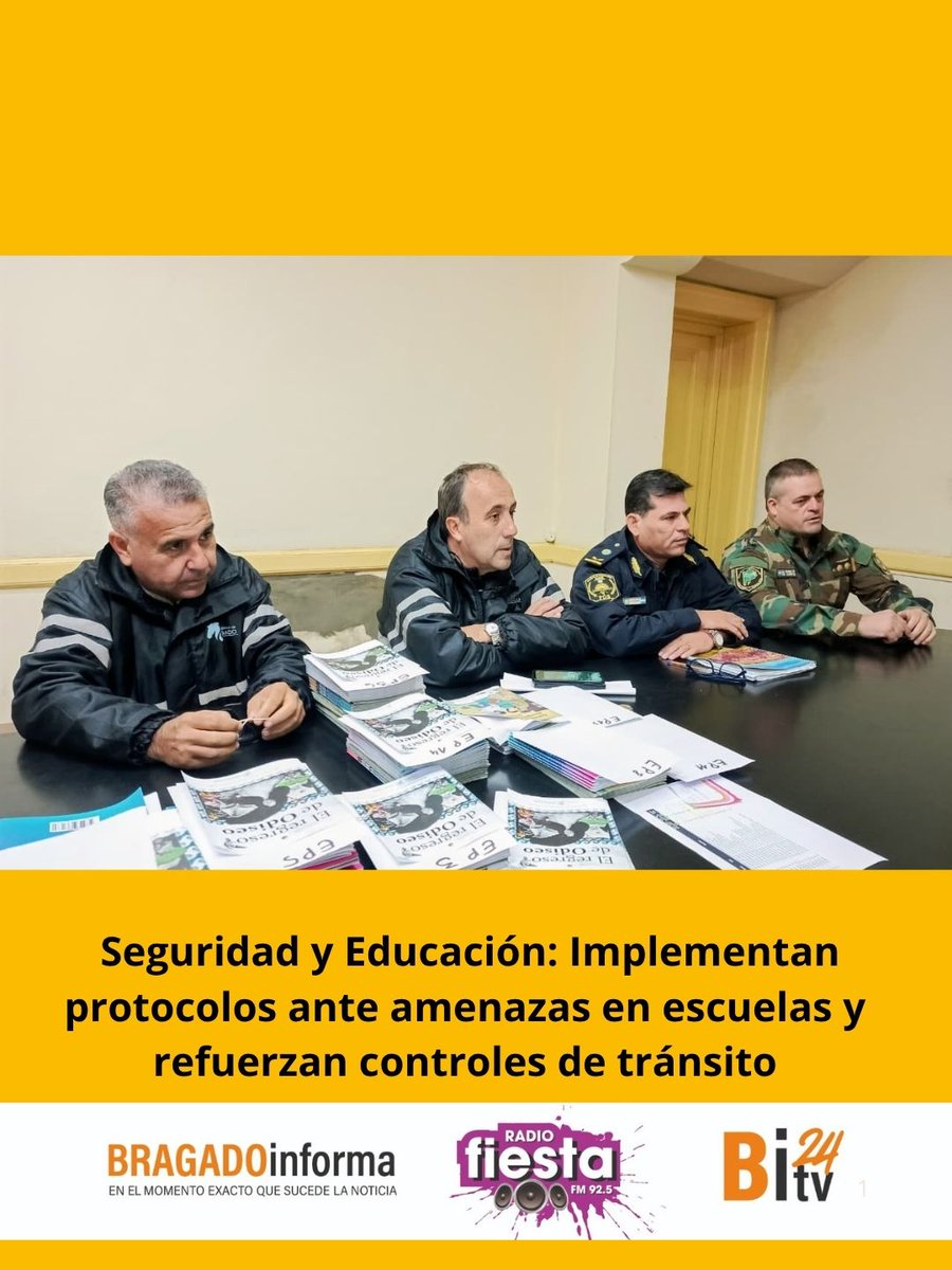Seguridad y Educación: Implementan protocolos ante amenazas en escuelas y refuerzan controles de tránsito

bragadoinforma.com.ar/nota/30119/seg…