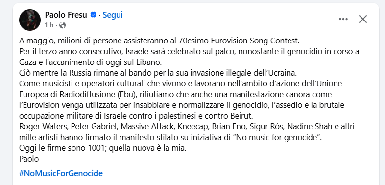 meltingmax's tweet photo. Il jazz è libertà.
L'arte è coraggio.
Paolo Fresu, oltre a essere un artista immenso, è un essere umano. https://t.co/LZqoNZa8mB
