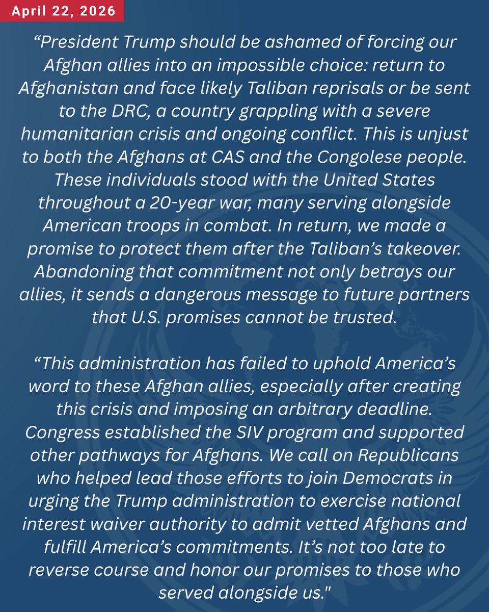 House Foreign Affairs Committee Dems tweet media