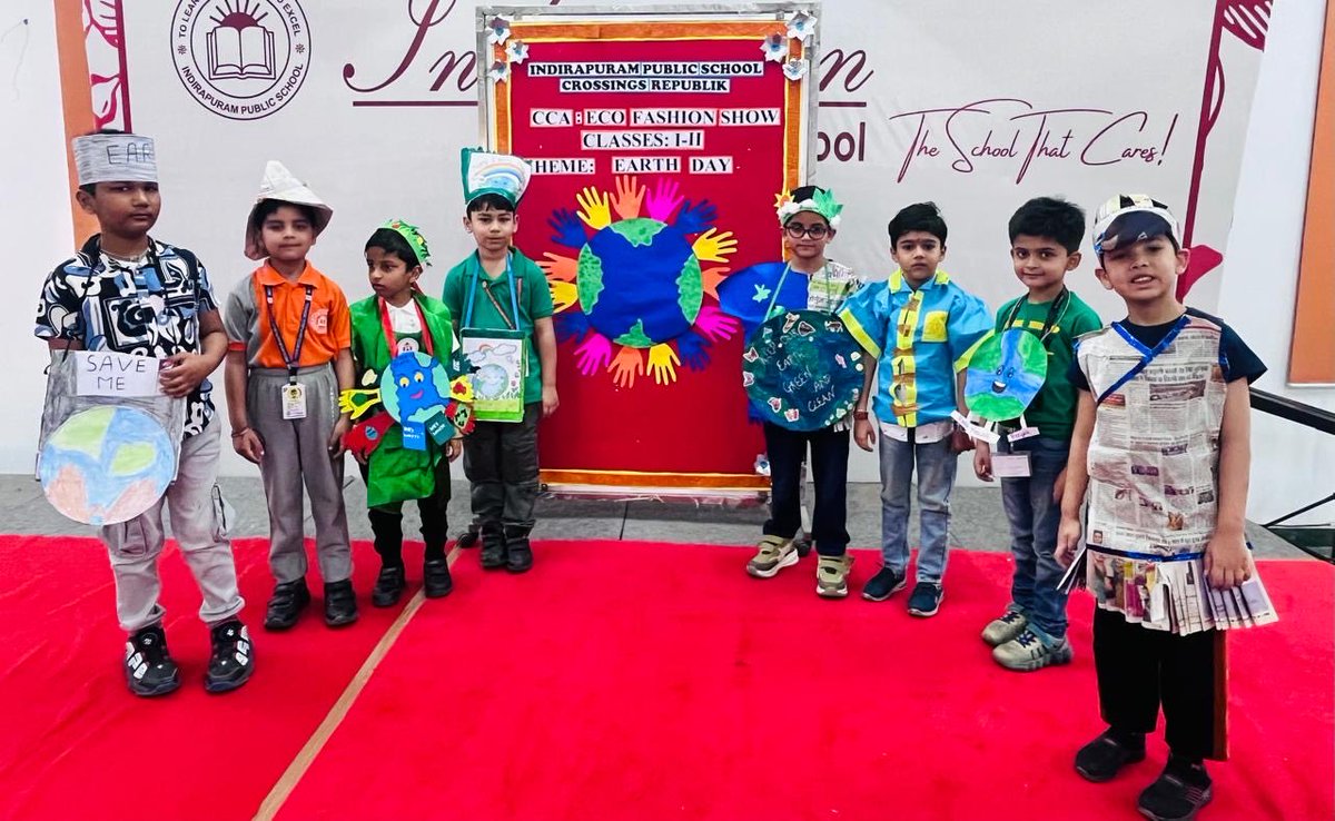 Indirapuram Public School, Crossings Republik tweet media