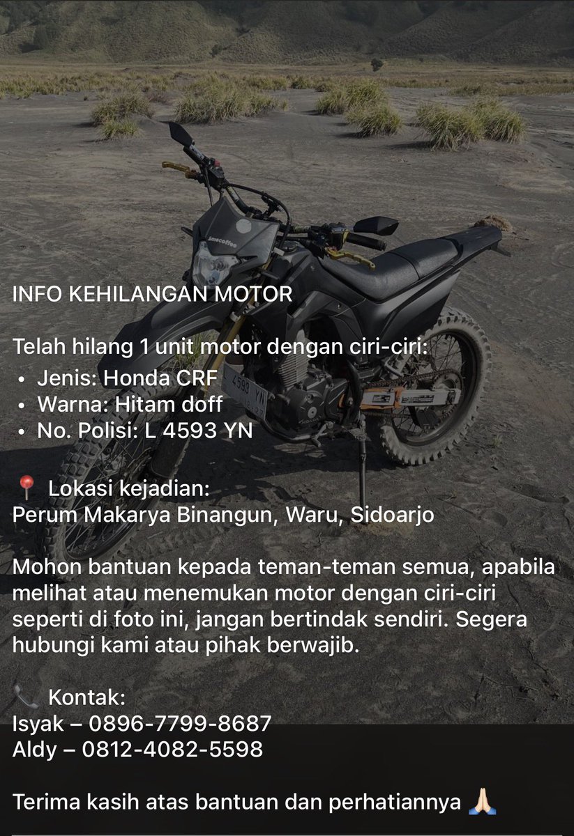 mikeferdind's tweet photo. Tolong bantu repost guys, punya temen eug🙏🏻 https://t.co/5ftHie9Dhd