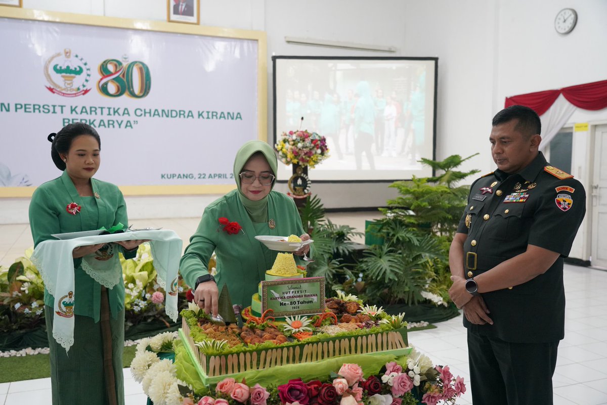 KOREM161WS's tweet photo. *Di Usia ke-80, Persit KCK Didorong Semakin Tangguh dan Berdaya Dukung Tugas Prajurit* https://t.co/K6q6EqefQR