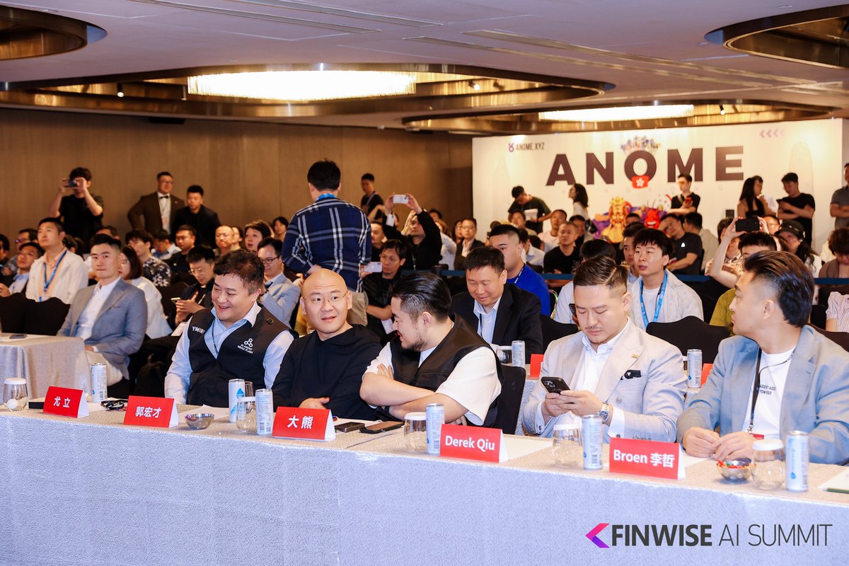 Anome_Official's tweet photo. 🇭🇰 Live from the FINWISE AI Summit in Hong Kong · ANOME booth packed with energy

Huge thanks to everyone who came by — the Hong Kong stop was on fire.

The summit may be wrapping up, but ANOME’s journey is just getting started.

#ANOME #Web3Festival2026 #FINWISE #AI #Web3 #GameFi
