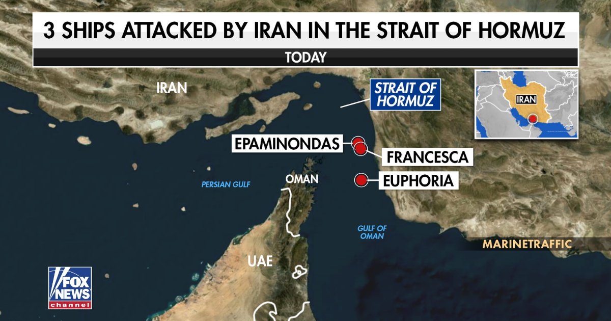 NEW: Three ships have been attacked by Iran in the Strait of Hormuz as President Trump extends the fragile Middle East ceasefire.

Iranian state media reports that regime forces have taken custody of two trade vessels in the high-profile waterway.

The White House says President