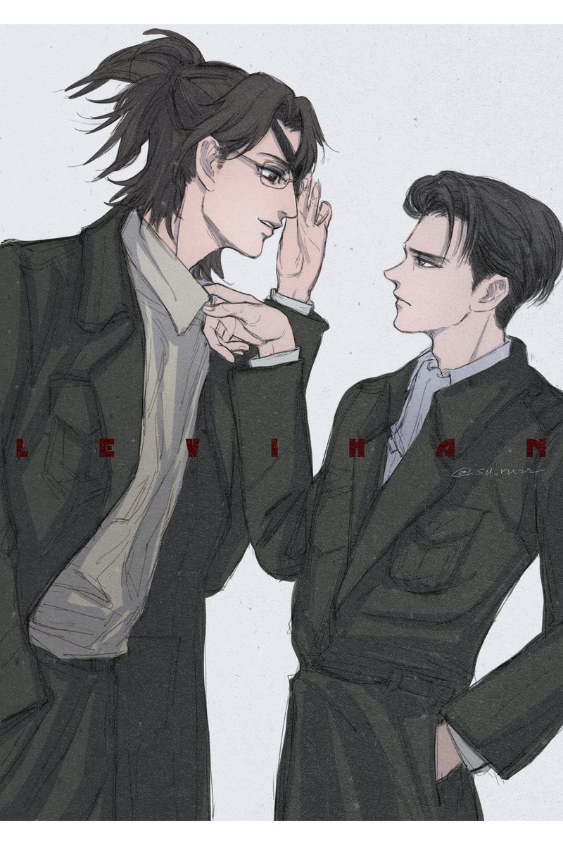 一些老图的再加工 #Levihan #利韩 #リヴァハン