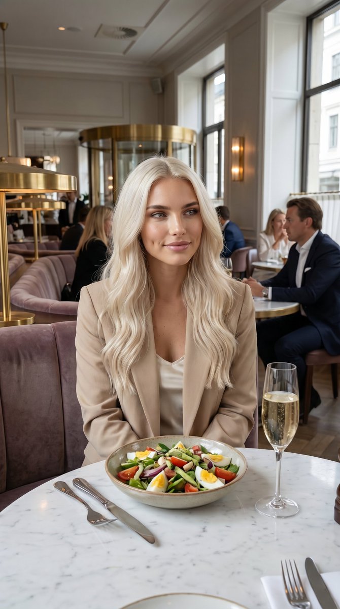 xalinavoss's tweet image. Lunch is light but I am enjoying every second of slowing down. 🥗

#lunch #simple