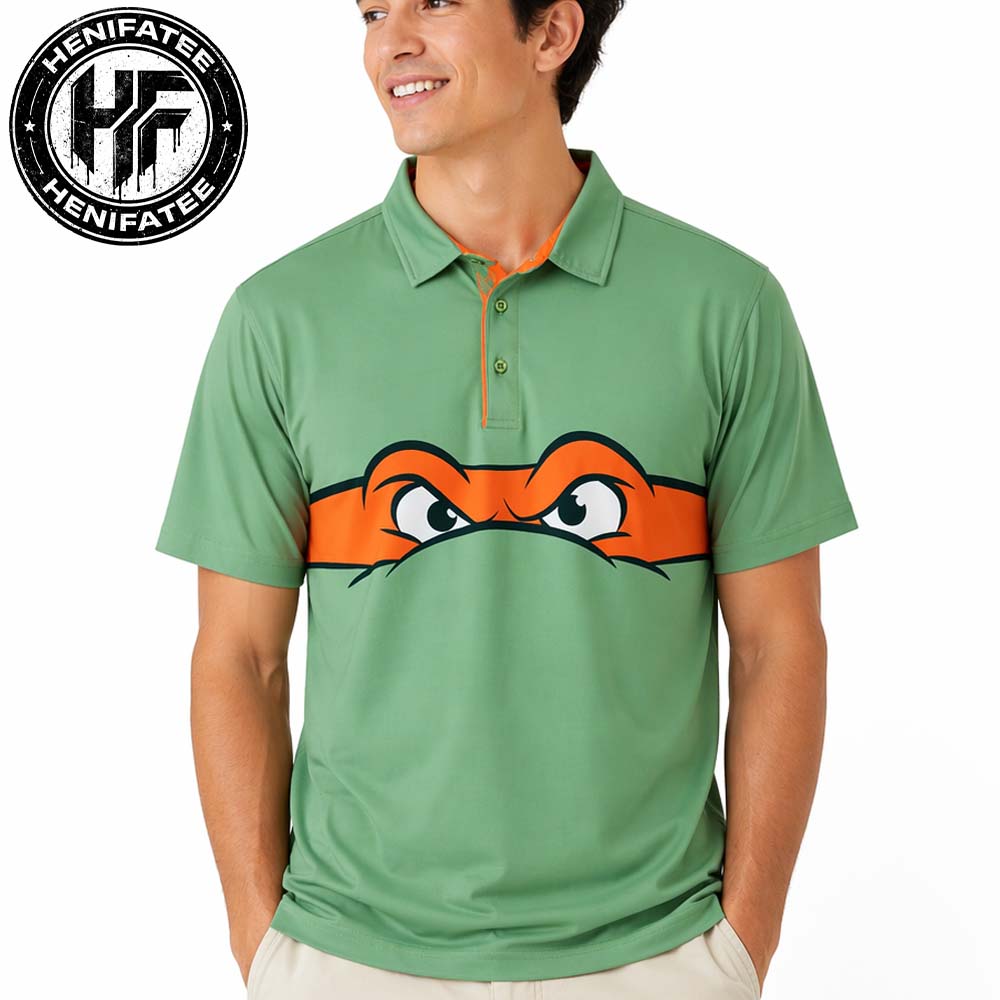 henifatee's tweet photo. Cowabunga! 🐢 Bring turtle power to the course with the Michelangelo TMNT x RSVLTS All-Day Polo. Perfect for golf, pizza parties, and looking sharp on the green. 🍕⛳️

Get yours: https://t.co/JbhMextYcW

#TMNT #RSVLTS #GolfStyle #NinjaTurtles #Michelangelo https://t.co/yuVZM8DaH8