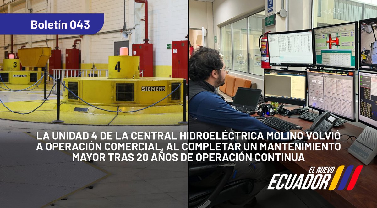 Corporación Eléctrica del Ecuador tweet media