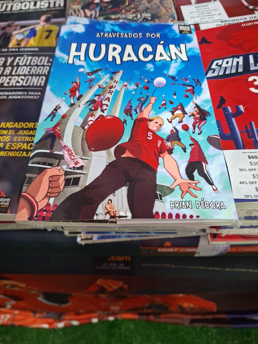 cuetopatricio's tweet photo. @BrianEPecora estas en la feria del libro, pabellón azul https://t.co/ce8RqLbwk5 Atravesados por Huracan,  siempre presente X y para  @CAHuracan https://t.co/v5QrGT4dlx