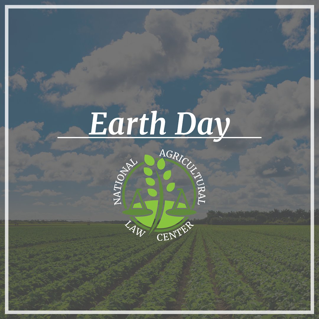 nataglaw's tweet image. Today is #EarthDay! As the nation's leading source of ag and food law research and information, we keep our website updated with trusted legal information, such as our resources on sustainable agriculture.

Check out the Reading Room on #SustainableAg: nationalaglawcenter.org/research-by-to…