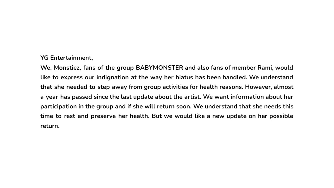babymonsterot7_'s tweet photo. Where is Rami?
YG, BABYMONSTER has 7 members.
@YGBABYMONSTER_
@ygMonstiez
@ygent_official
#BABYMONSTERIS7
#RAMI #WHEREISRAMI https://t.co/TwHJ7x6pD2