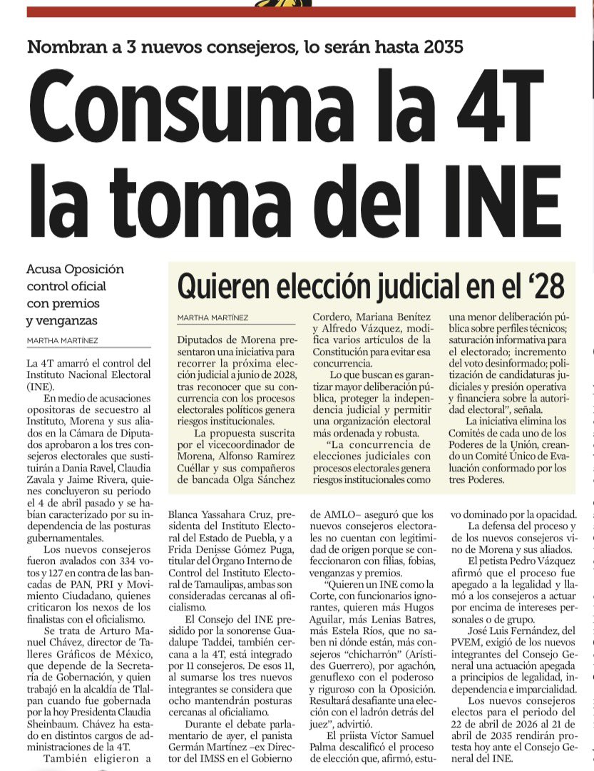 Denise Dresser tweet media