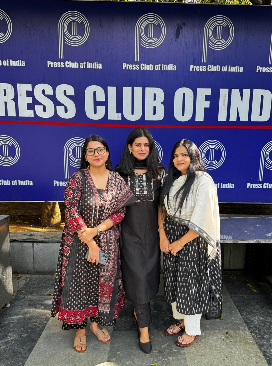 GreyMattersPR's tweet photo. When you do serious, sincere and suave advocacy, this is the right place to be. Not fancy 5 stars with all fluff and no substance, much like, well you know….

GreyMatters Nari Shakti at Press Club of India 🇮🇳 

#publicrelations #advocacy #publicaffairs #ImageKiRaksha https://t.co/oSL8ELMNVr