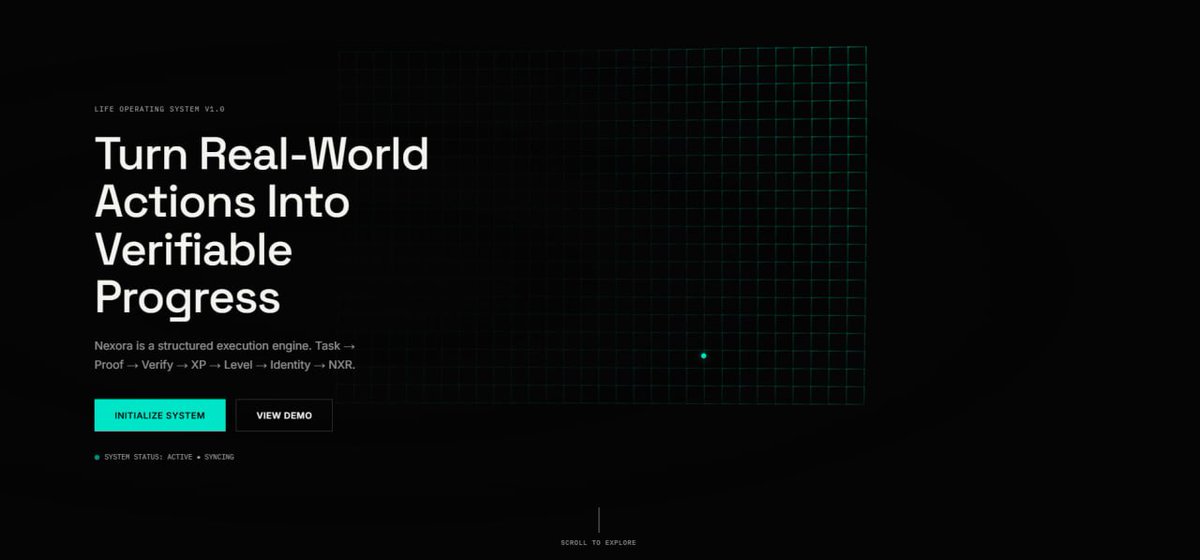 Nexora lifeOS tweet media