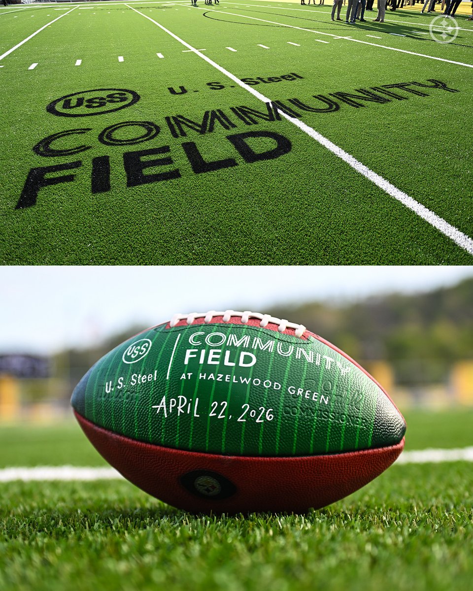 steelers's tweet photo. .@ussteelcf is officially open 🙌 https://t.co/dS3Aunf0ua