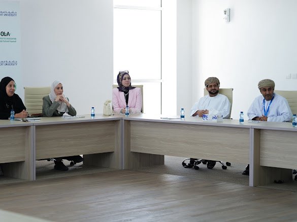 OAQHE1's tweet photo. The first Board meeting of the Oman Association for Quality in Higher Education was held at Muscat University, chaired by Dr. Samia Al Shanfari.

Discussions covered bylaws, roles, and the strategic plan, along with upcoming events to support the Association’s goals. https://t.co/I4hMV8qsRr