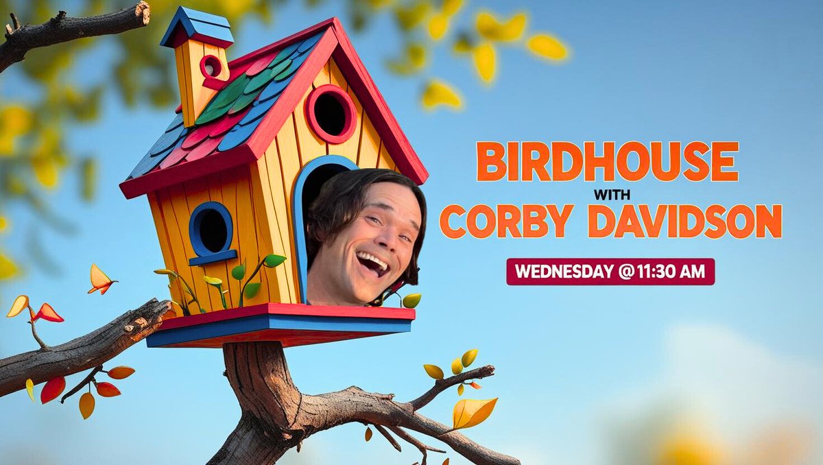 Invasion9til1's tweet photo. Don’t forget to send your questions to @corbydavidson for Birdhouse Day! We get going a little early today.
📼 Today only @ 11:10 a.m.
📷 96.7 FM/1310 AM on @dfwticket
#Birdhouse #TheTicket #TheInvasion #DFWRadio https://t.co/fj4kY5O5L4