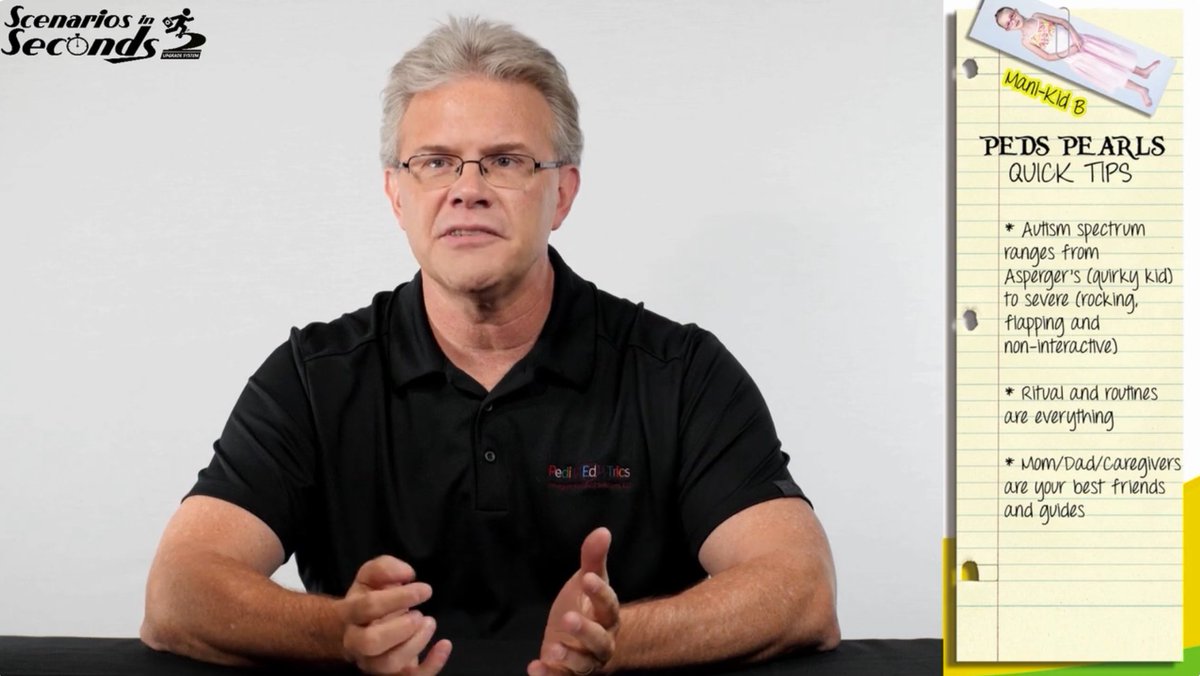 EMSWorldOFCL's tweet image. When you encounter a child on the #autism spectrum, Dr. Mom (or Dad) is your best resource to understand their child's rituals and routines. @pedied hubs.ly/Q04d0KS90