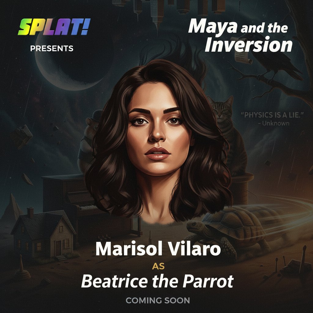 thesplatnetwork's tweet photo. π¬ CASTING ANNOUNCEMENT π¬
@VilaroFitness has been cast as the voice of Beatrice the Parrot in the upcoming film "Maya and the Inversion"!
We can't wait for you to see what they bring to this role. π
#SplatNetwork
#CastingAnnouncement
#MayaandtheInversion https://t.co/ubnZjg1HZa