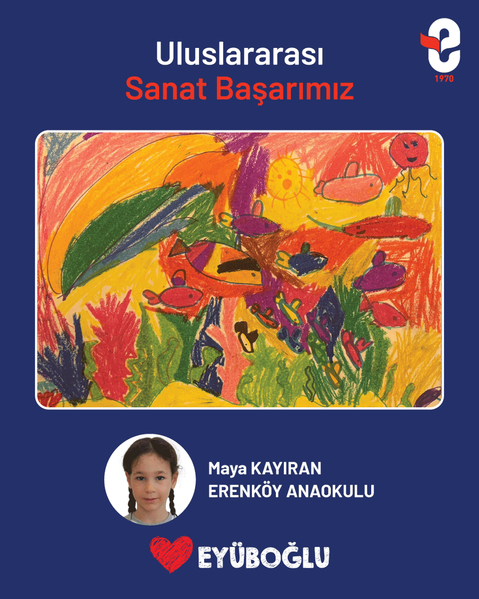 EyubogluEgitim's tweet photo. Fransa’da, UNESCO destekli Uluslararası Güzel Sanatlar Yarışması’nda büyük gurur!

“Hayatın Güzelliği: Fauna ve Flora” temasıyla düzenlenen yarışmada öğrencilerimiz, 7.400 eser arasından seçilerek uluslararası ve ulusal seçkilerde yer aldı.
Öğrencilerimizi tebrik ediyor ve başarılarının devamını diliyoruz.
#EğitimEyüboğlu #EyüboğluGençleri #UluslararasıGüzelSanatlarYarışması