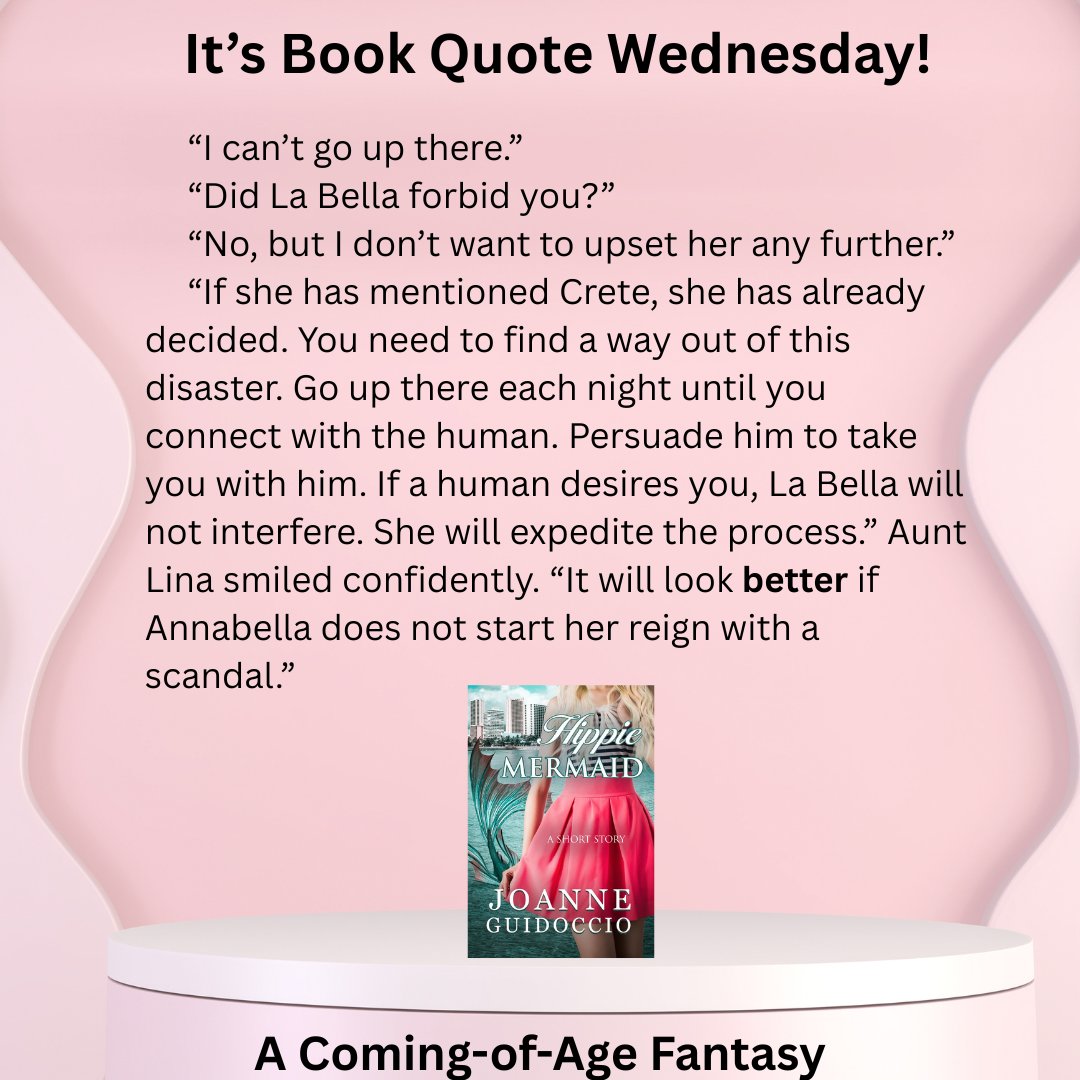 JoanneGuidoccio's tweet image. It's Book Quote Wednesday! Today's word: BETTER. #Excerpt is from HIPPIE MERMAID, a coming-of-age #fantasy. #bookqw #mermaidtransformation