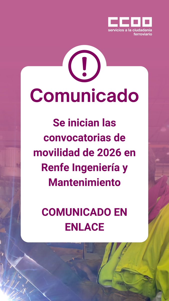 CCOO FERROVIARIO tweet media