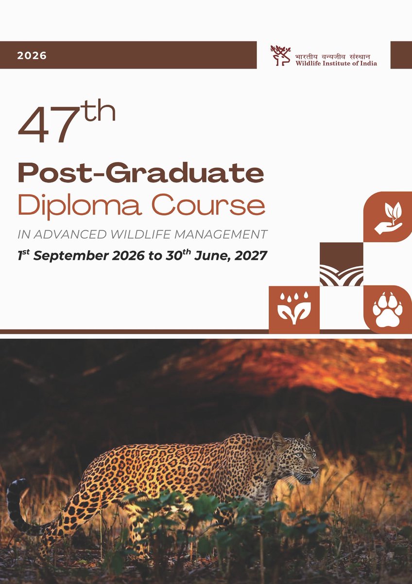 Wildlife Institute of India tweet media
