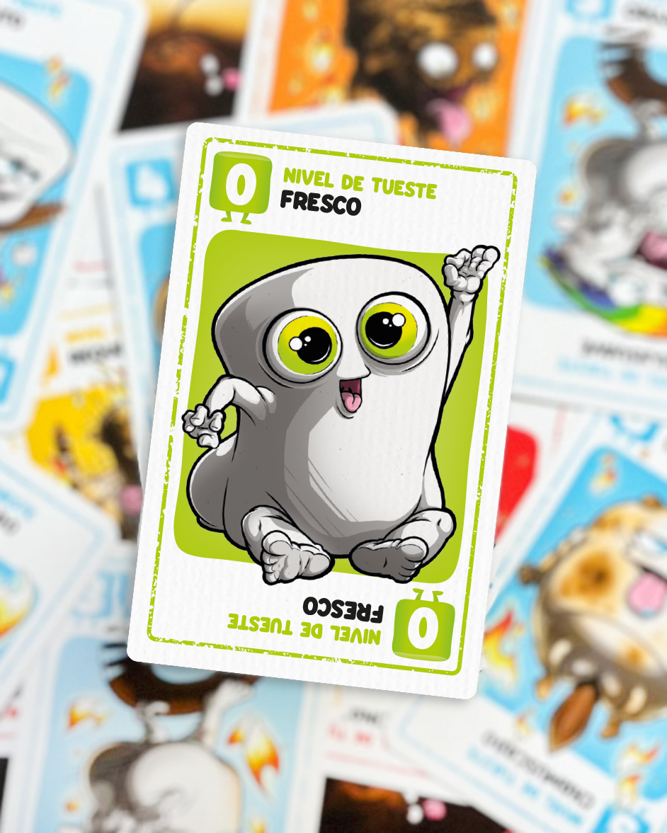 PlaySDGames's tweet photo. En Arschmallows empiezas con 6 cartas y solo conoces dos. El resto es un baile de descartes para quedarte con lo más bajito. 🍑🍬

Nadie para de mover sus cartas y mantener la estrategia es un reto. ¿Te aseguras con lo que conoces o arriesgas a ciegas? https://t.co/6Fi0JSAUKh