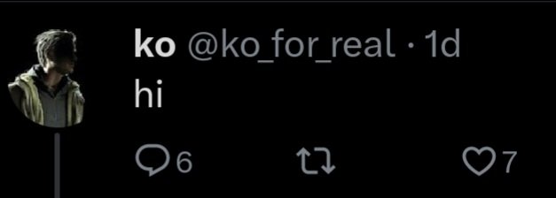 ko (@ko_for_real) / Posts / X