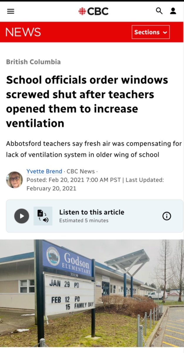 Ok...now let's look at schools. Most are old buildings with crowded classrooms and poor ventilation. <a href="/bctf/">BC Teachers’ Federation</a> @cdcofbc <a href="/bcndp/">BC NDP</a> @josie_osborne