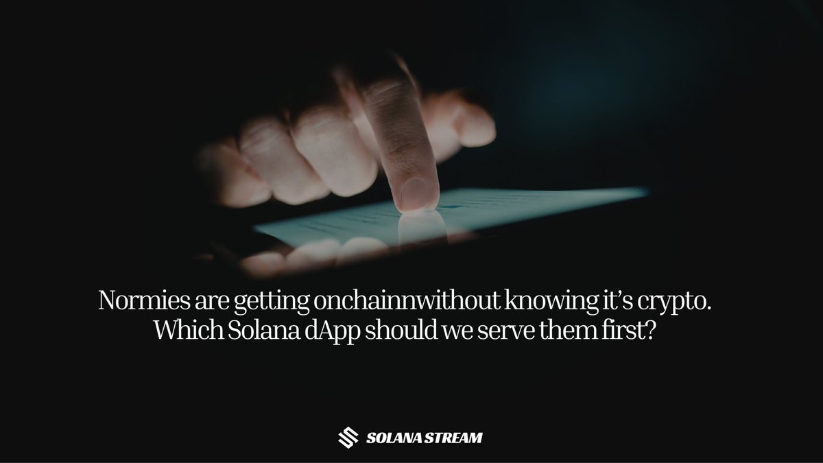 Solana Stream tweet media