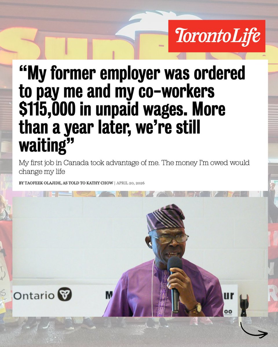 Workers' Action Centre tweet media